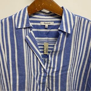 Madewell Courier Button-Back Shirt